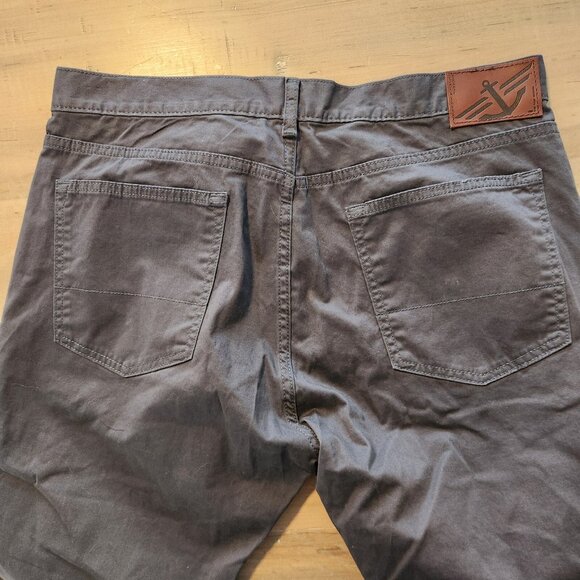 Dockers Straight Fit Pants Gray Stretch Casual Comfortable Mens 34x34‎ EUC - Picture 7 of 13